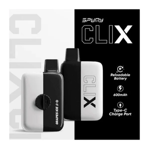SPUMY CLIX 拋棄式 抽完就丟 一次性 電子煙