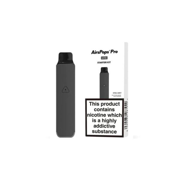 Airspops Pro Lite black Airscream Airspops Pro Lite 氣泡2代 英國二代 英國pro 電子煙 灌油主機 小煙主機