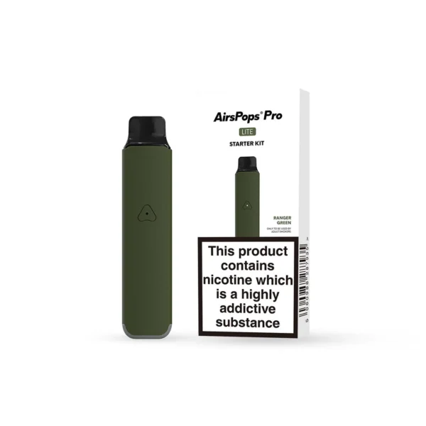 Ranger-Green-starterkit_1080x.jpg Airscream Airspops Pro Lite 氣泡2代 英國二代 英國pro 電子煙 灌油主機 小煙主機