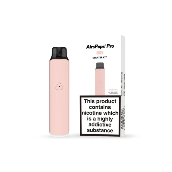 Rosy-pink-started-kit_1080x.jpg Airscream Airspops Pro Lite 氣泡2代 英國二代 英國pro 電子煙 灌油主機 小煙主機